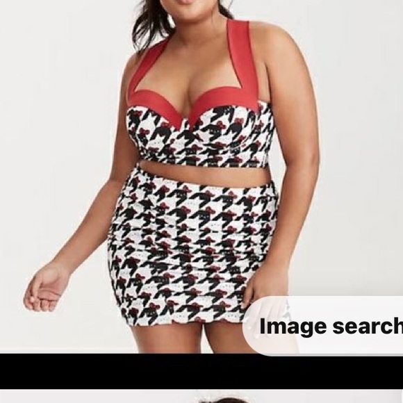 Torrid Hello a kitty swim skirt bottom - Picture 6 of 6